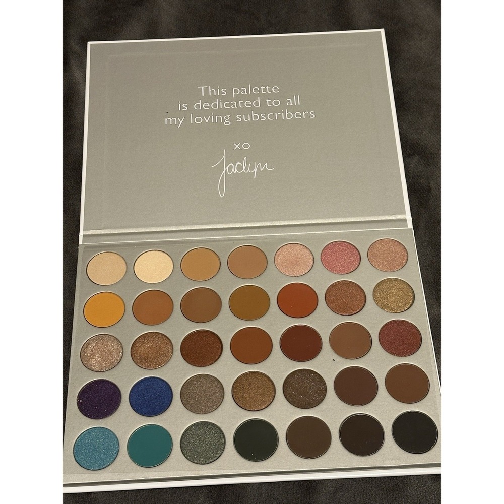 Morphe Jaclyn Hill Eyeshadow palette JH2 With 35 Beautiful Luscious Colors